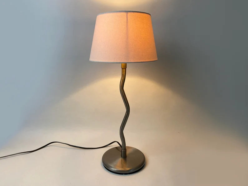 Vintage Ikea Antimon Squiggle Lamp