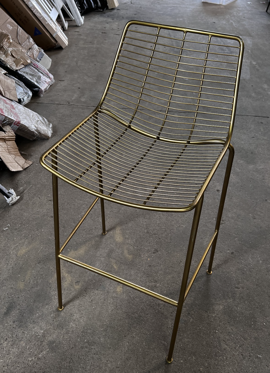 Metal Bar stool, 45x40x100cm
