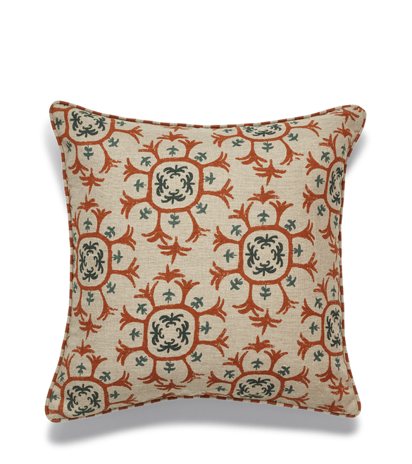 Odonata Cushion Cover - Dirty Orange, 51x51cm