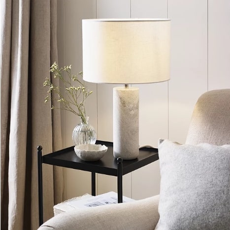 CHURWELL TABLE LAMP(MARBLE)