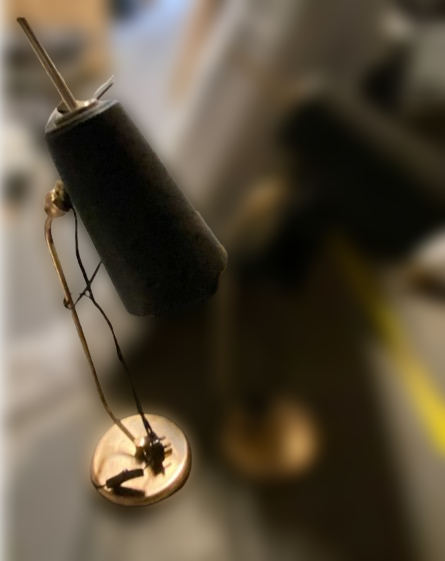 Table Light, Black and Gold