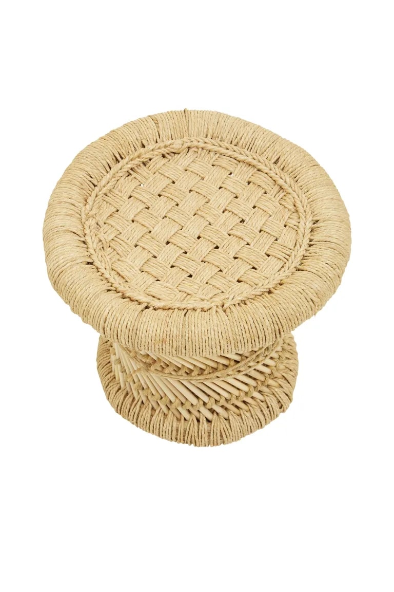 Bamboo Stool, 35.6x0x40.6cm