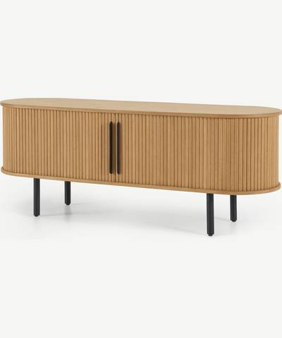 Tambo Media Unit, Oak (MADE.com), 45x150x58cm