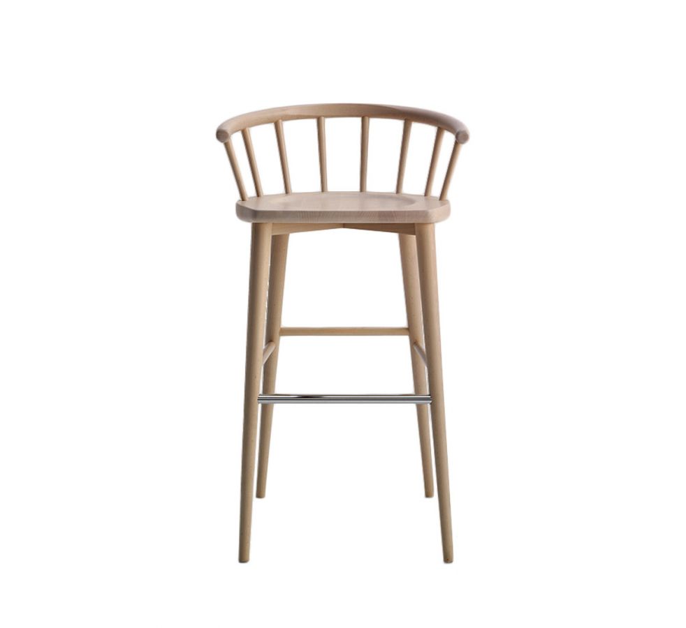 W Barstool, 51x57.5x95cm