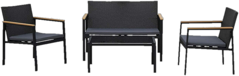 Aalijah 4 - Person Seating Group with Cushions