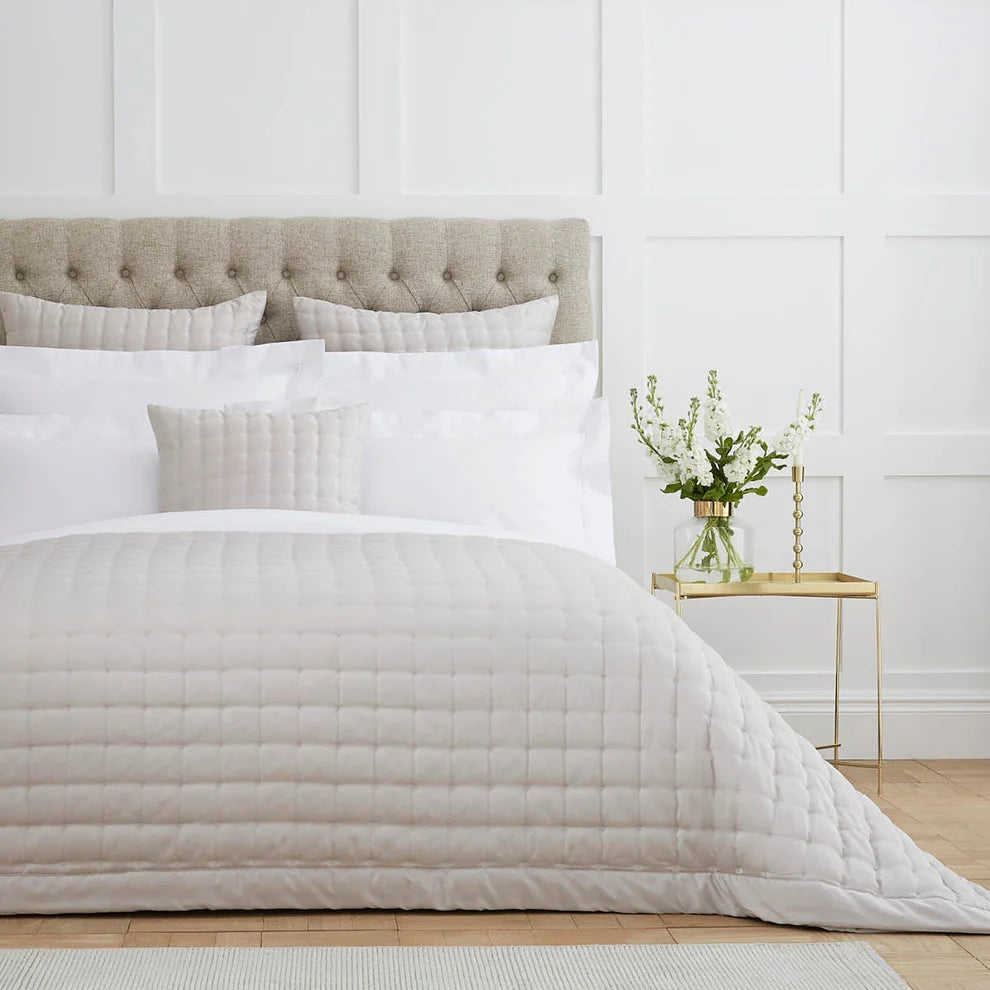 Vienna Quilted Bedspread 2.5m x 2.6m - Champagne