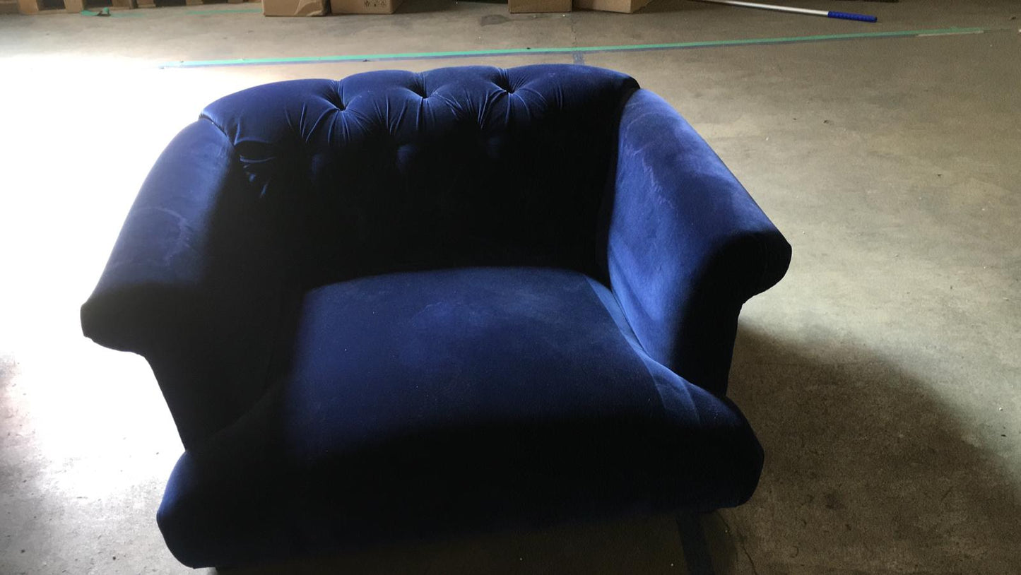 Royal Blue Seat sofa, 70x130x100cm