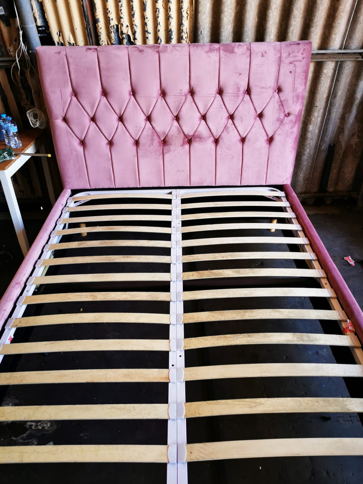 Pink King Bed complete