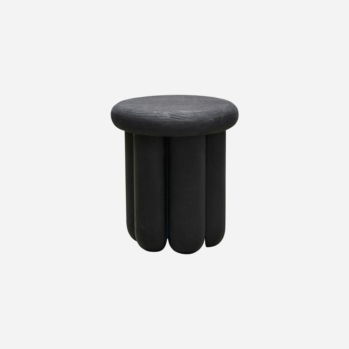 Side table, Phant, Black, 38x0x43cm