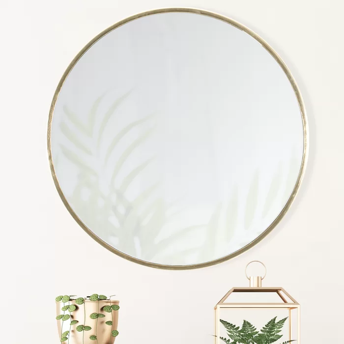 Kobe Accent Mirror - Gold