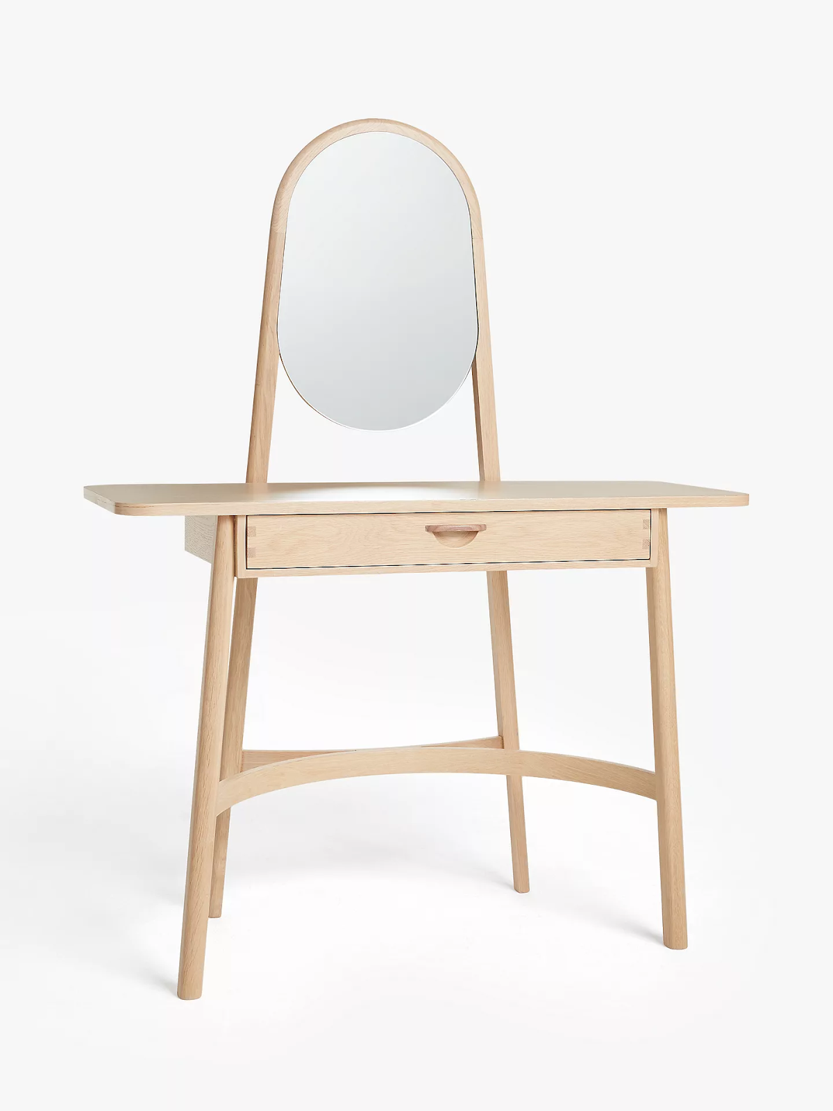 Rattan Dressing Table and Mirror, 46x105x133.5cm