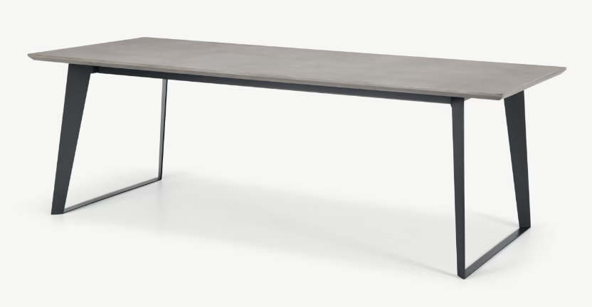 Boone 8 Seat Dining Table, 76x230x100cm