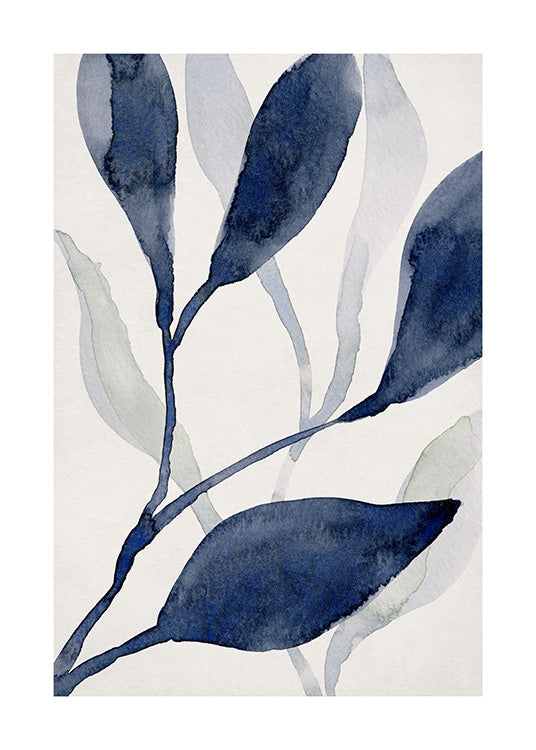 AQUATIC GREENERY NO2 POSTER