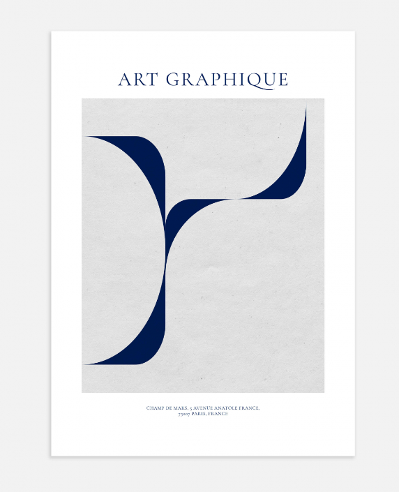 Art Graphique no.2 Poster 50x70cm