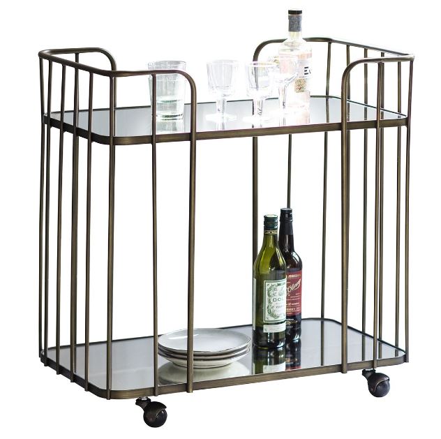 Verna Drinks Trolley Bronze, 75x46x79cm