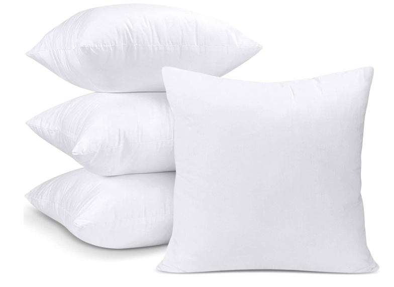 4-Pack Utopia Bedding Cushion Inner Pads 50x50cm