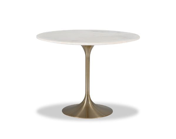 Telma Dining Table Brass II, 120x75.5cm