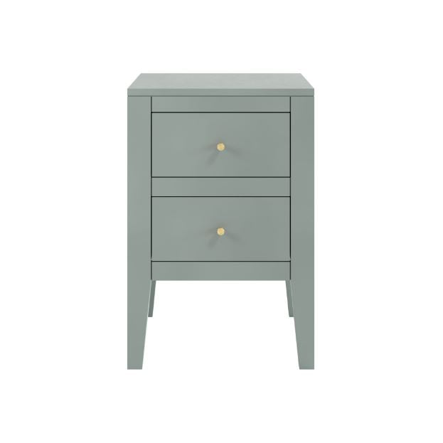 Alton Bedside | Pigeon Grey, 40x40x60cm