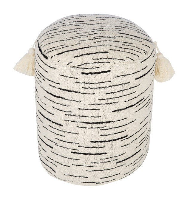Global Explorer Dash Pom Pom Pouf, 35x40cm
