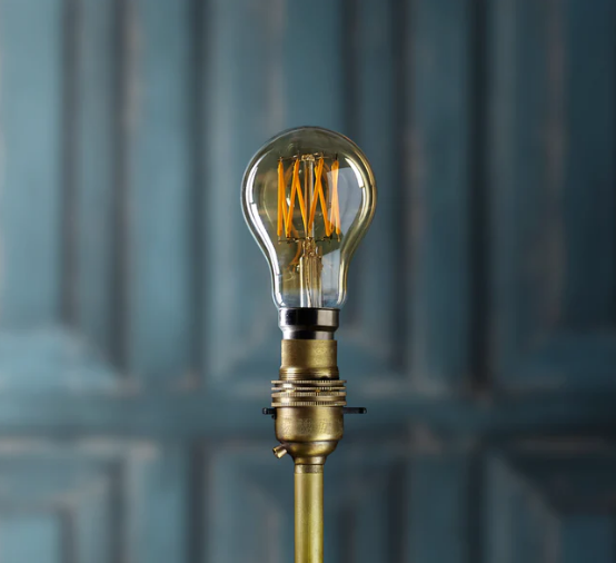 Standard 6 Watt LED Bulb With Amber Coating And B22 Fitting