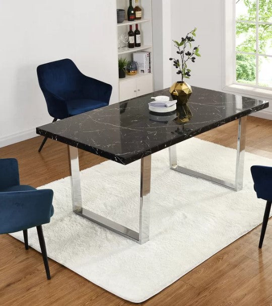 Vandemark 160 Cm Trestle Dining Table