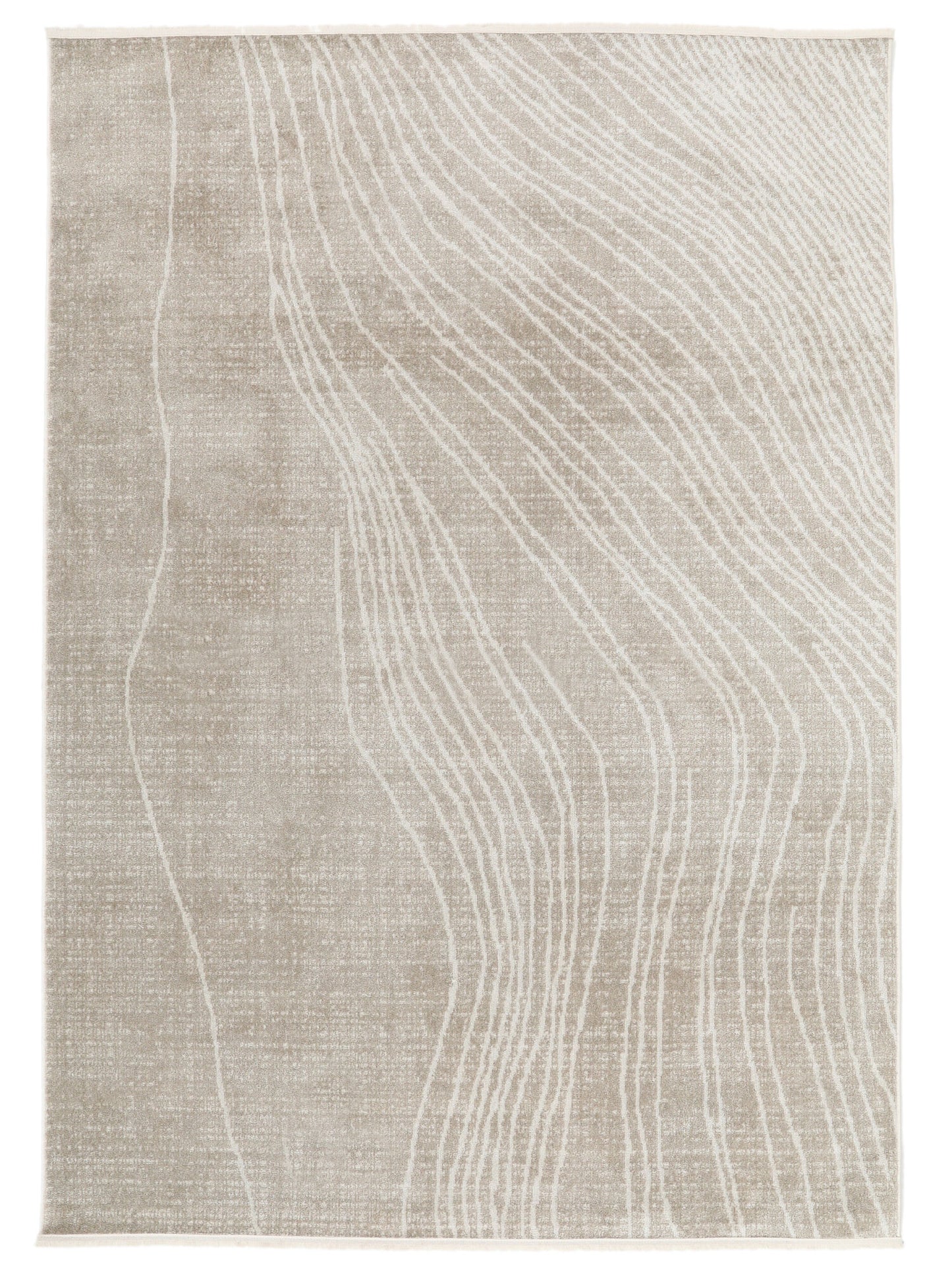 River, 140X200cm - Natural white