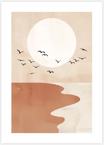 Sunset Beach Poster