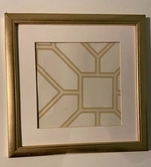 Artwork in Gold Frame 1