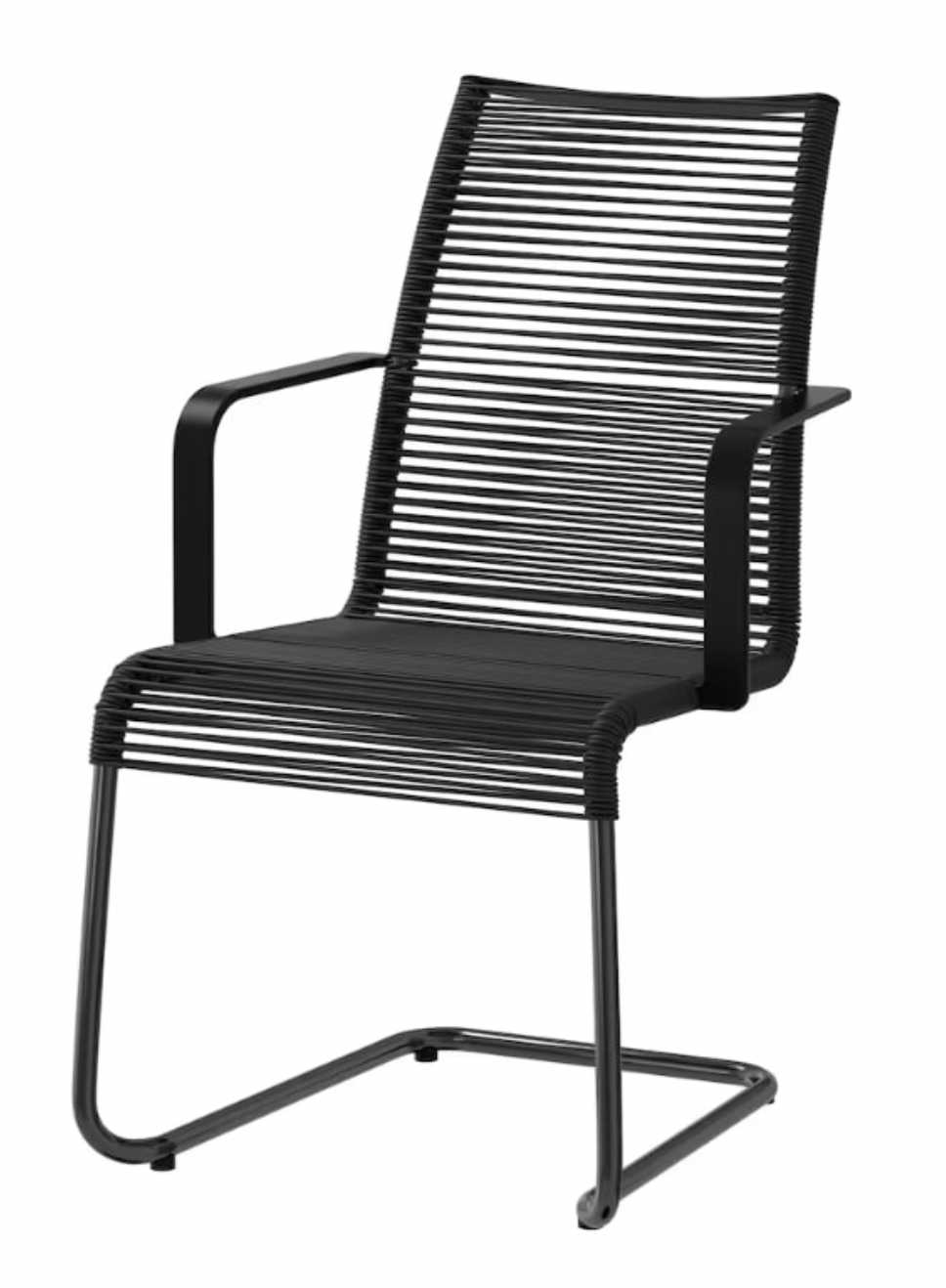 VÄSMAN chair with armrests, 40x46x92cm