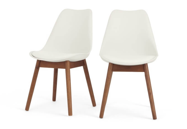 Thelma dining chairs, 54 x 49 x 86cm