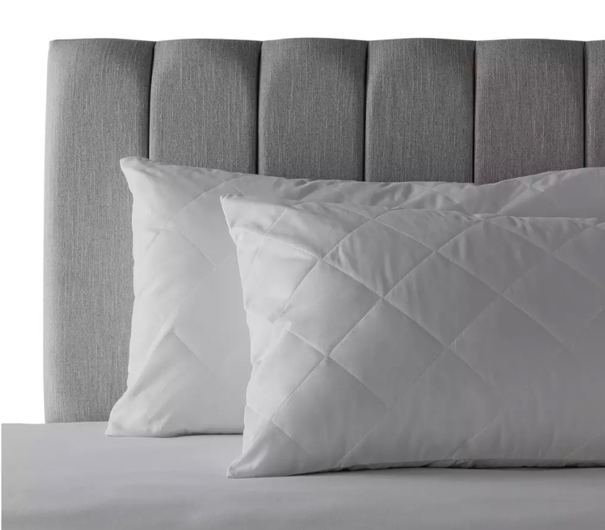 Argos Home Supersoft Washable Pair of Pillow Protectors