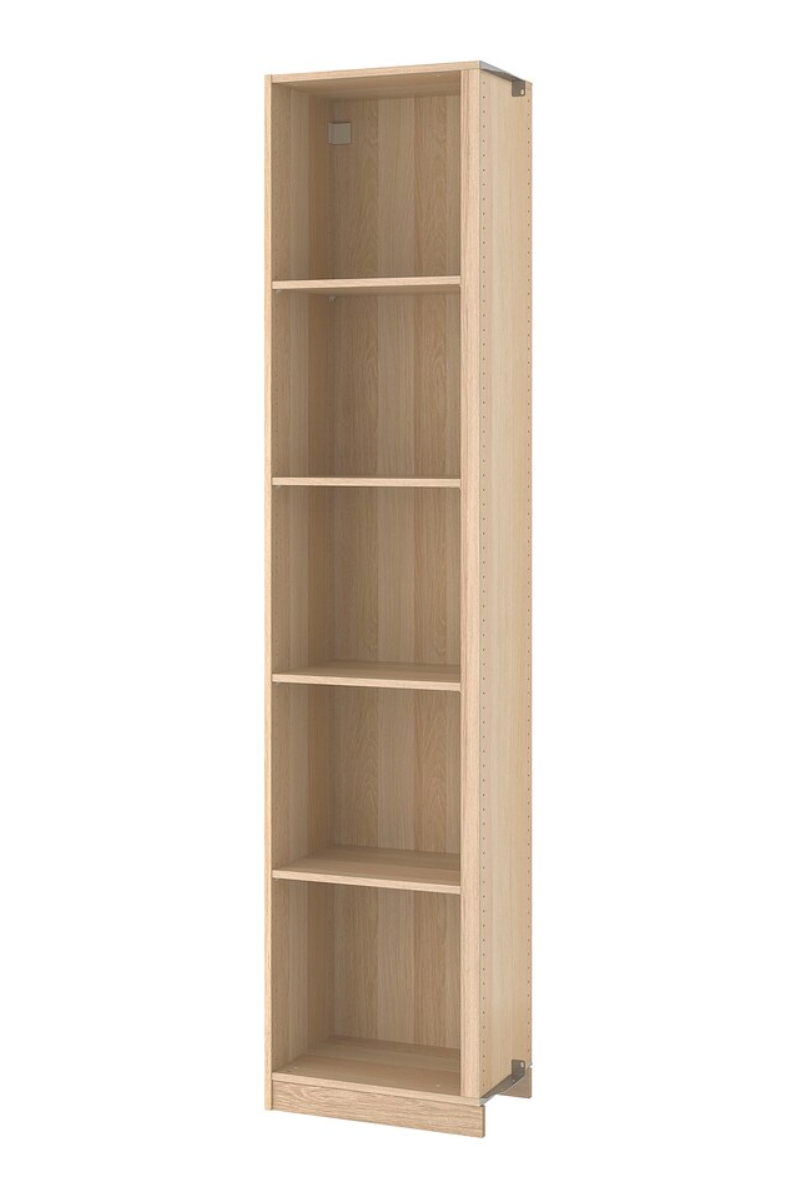 PAX Add-on corner unit with shelves