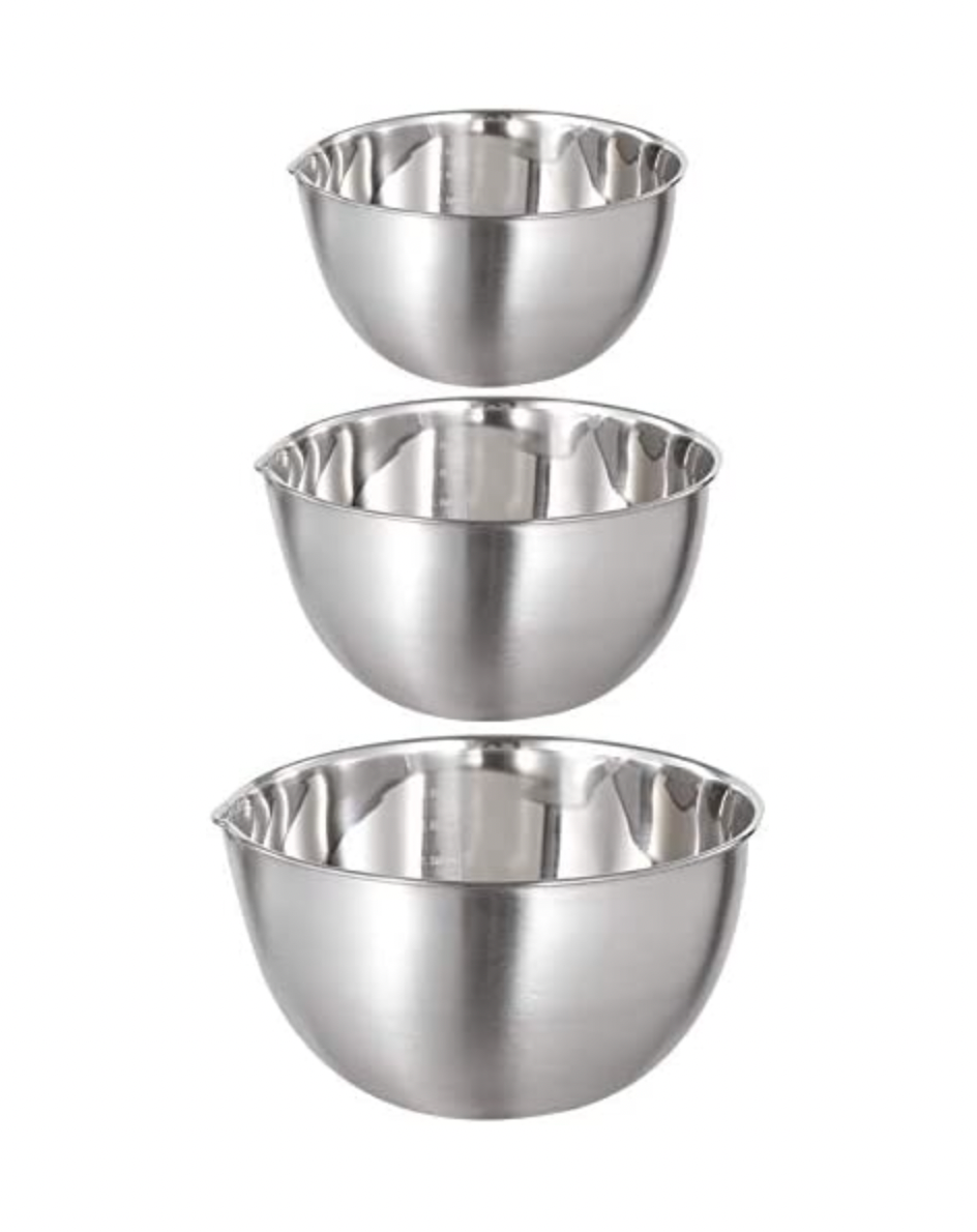 Mixing Bowls, Stainless Steel