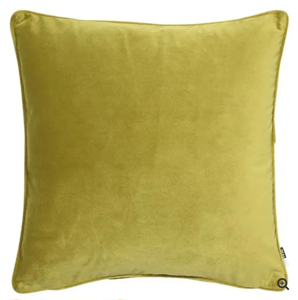 Malini Large Luxe Acidgreen Cushion