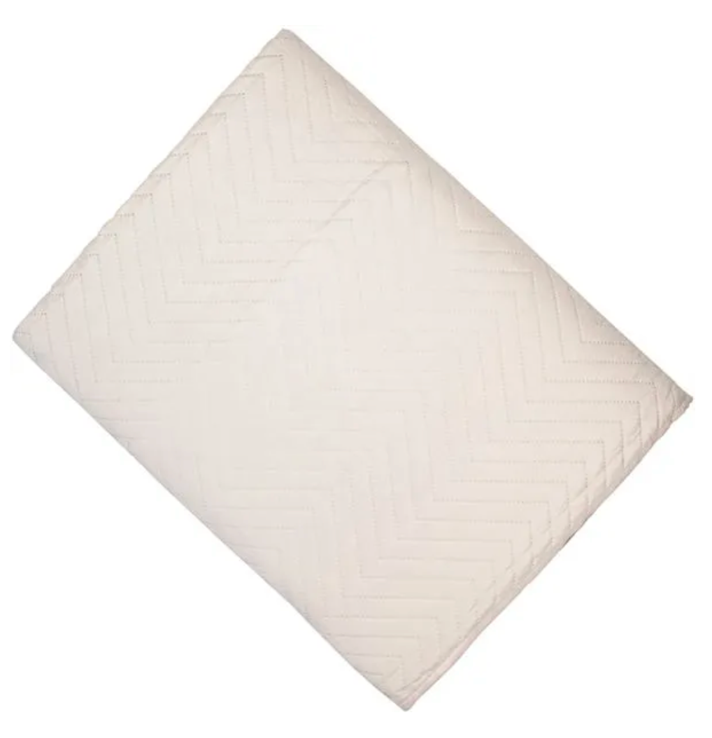 Malini Amelle Ivory King Quilt