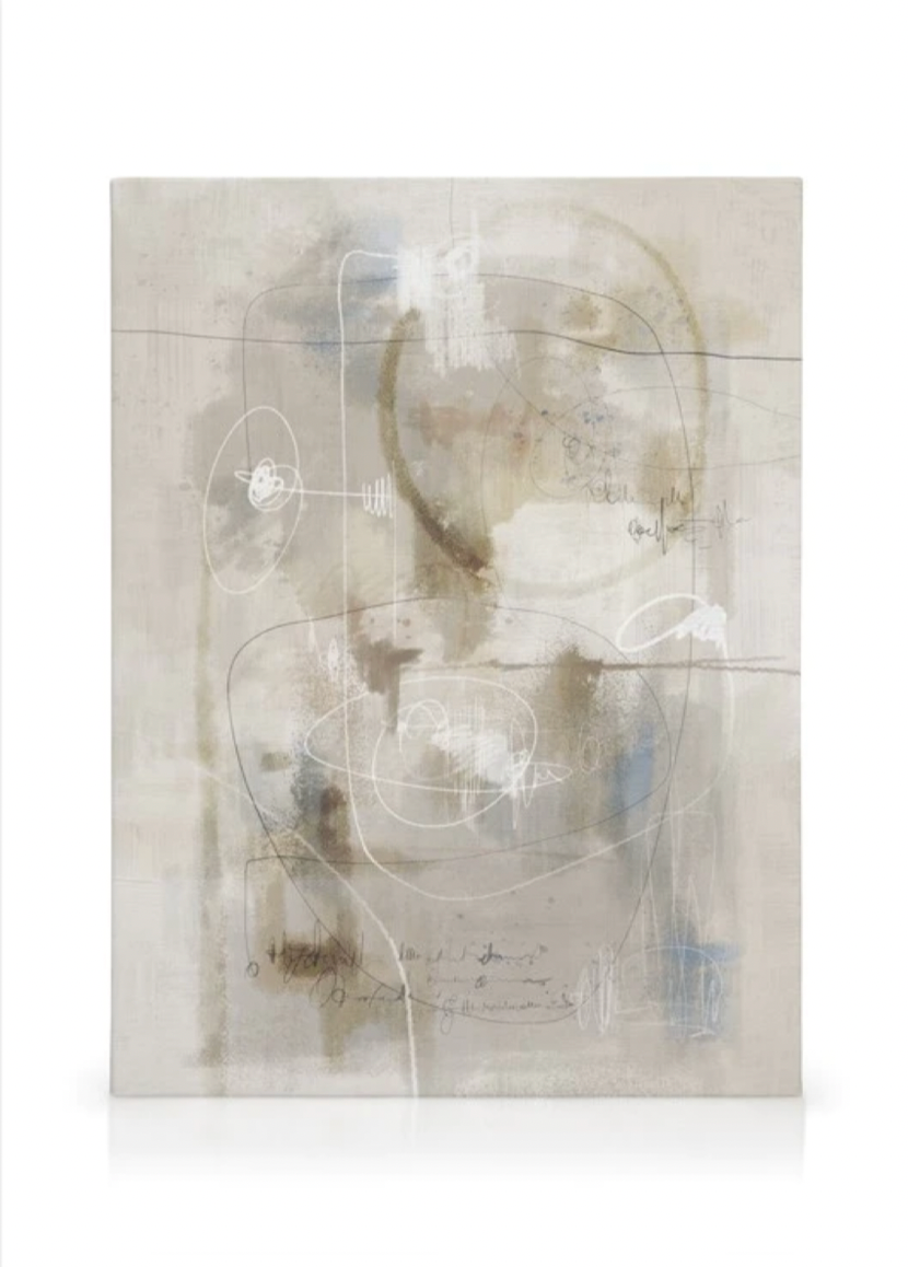 Beige Impression No1 Canvas 30x40cm