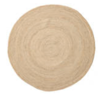 Solana Plain Jute - Beige 200cm