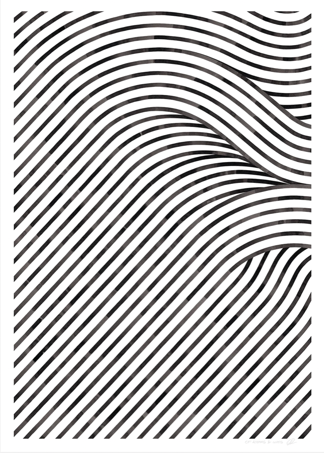 Quantum Fields 02, 30x40