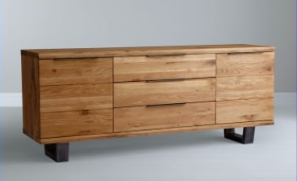 John Lewis Calia Sideboard in Oak, 180x47x74cm