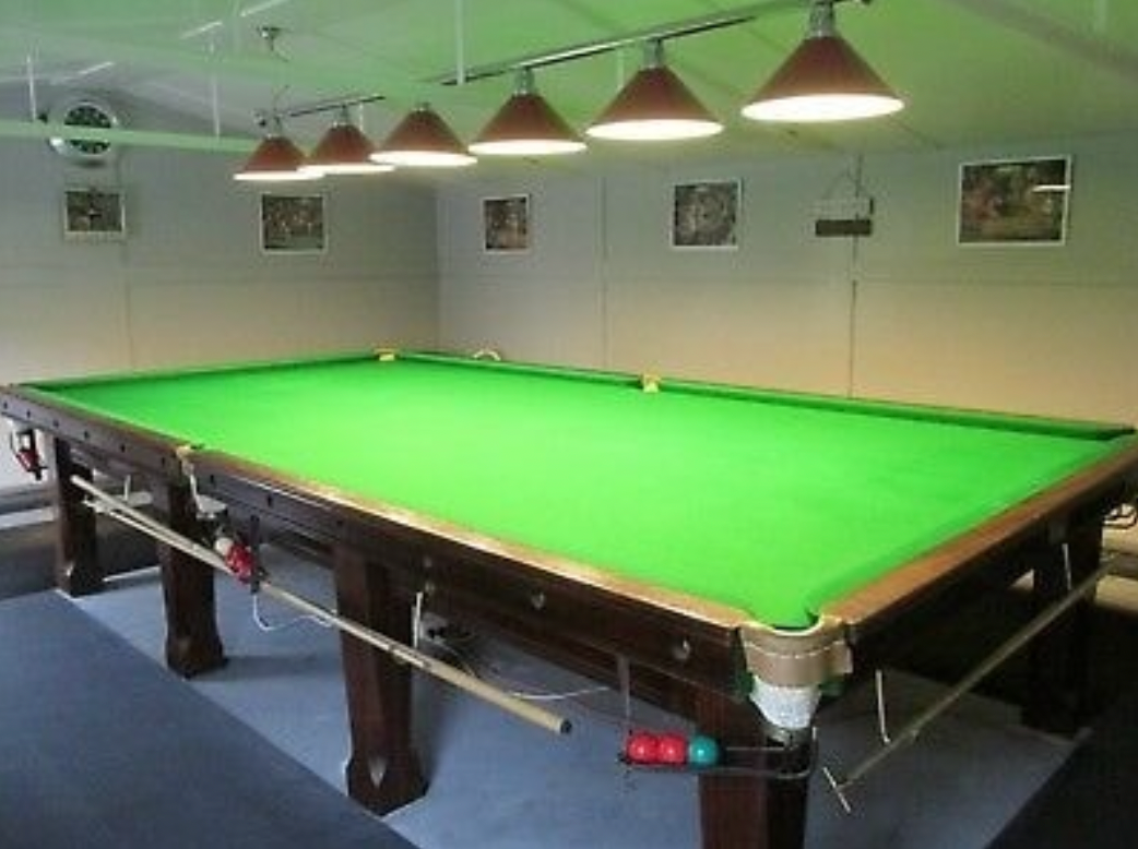 Snooker Table 3/4 Size 9ft 6inSlate Bed by Karnehm & Hillman Ltd