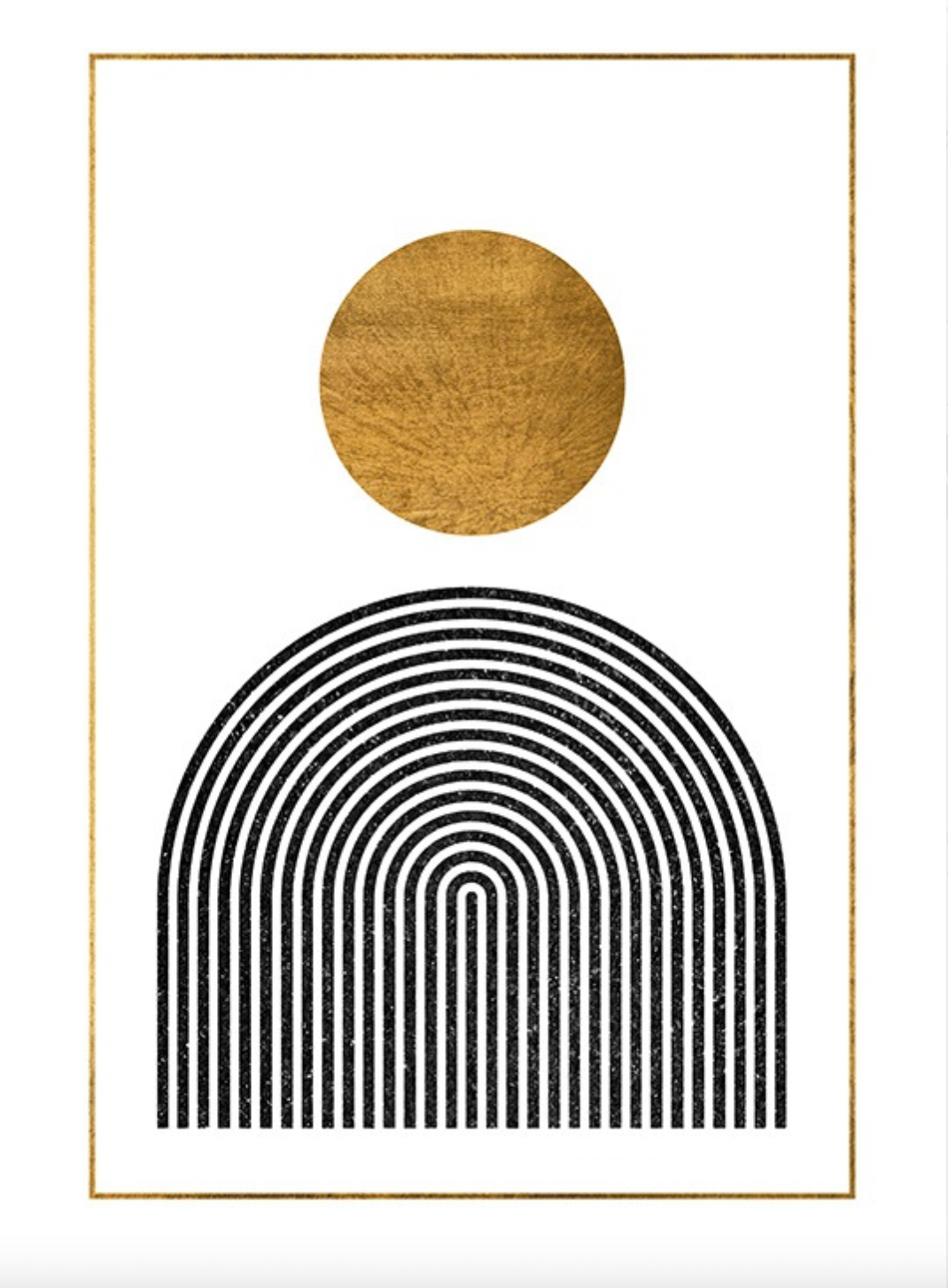 GOLDEN MOONLIGHT POSTER, 30x40
