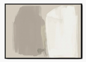 Stand Still Framed Abstract Canvas Art - XL