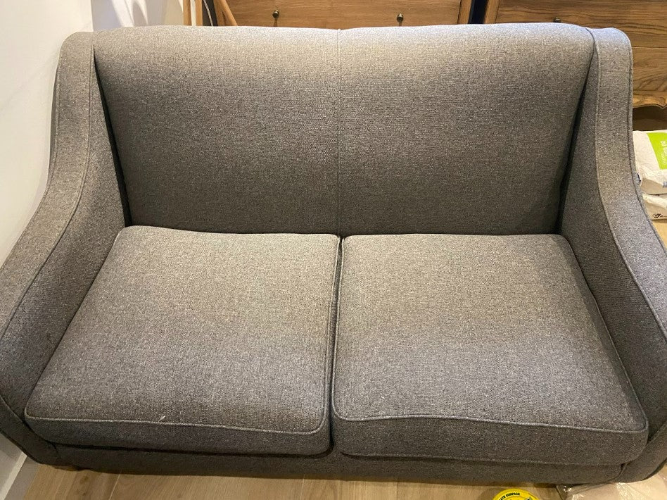 2 Seater Grey Sofa, 87x142x80cm