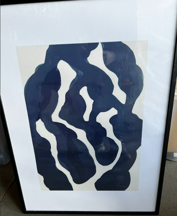 Sivi Frame Black pine, 50 x 70cm, framed
