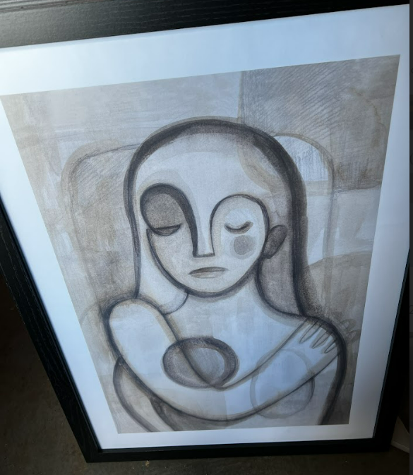 Pablo Picasso Art, 50 x 70cm, framed