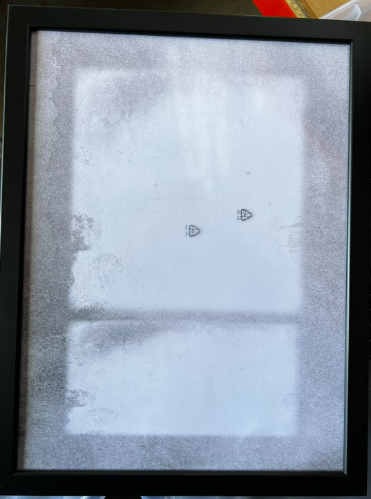Hidden Art, 30 x 40cm, framed