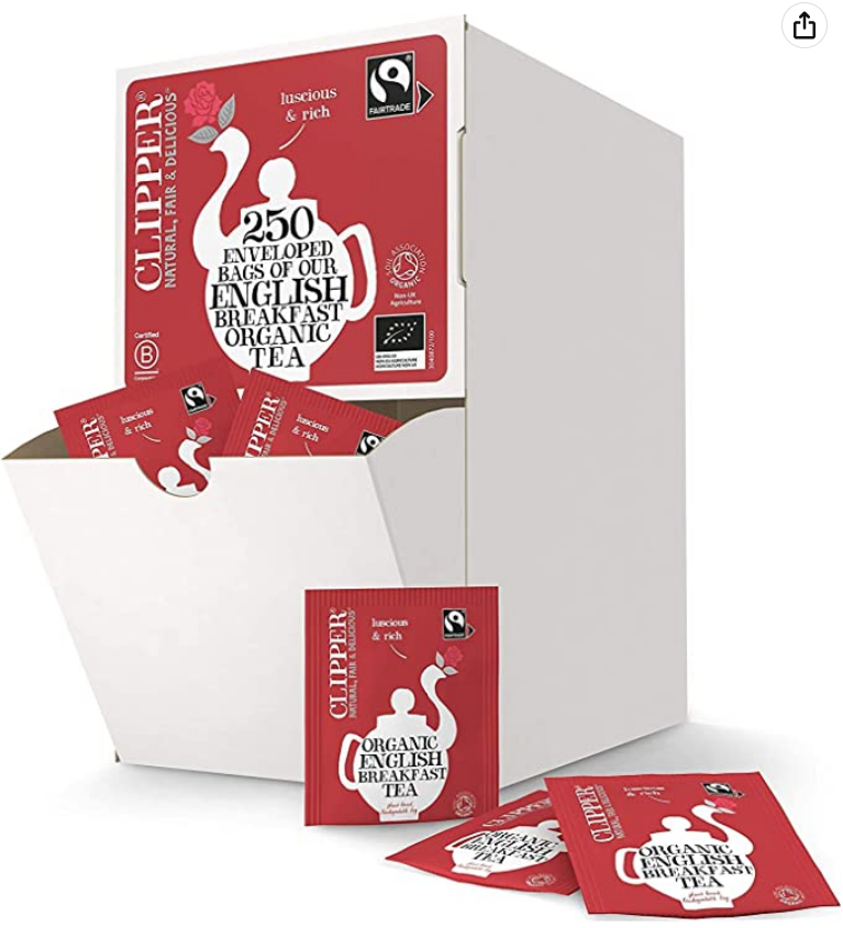 Clipper Organic Speciality English Breakfast 250 Teabags