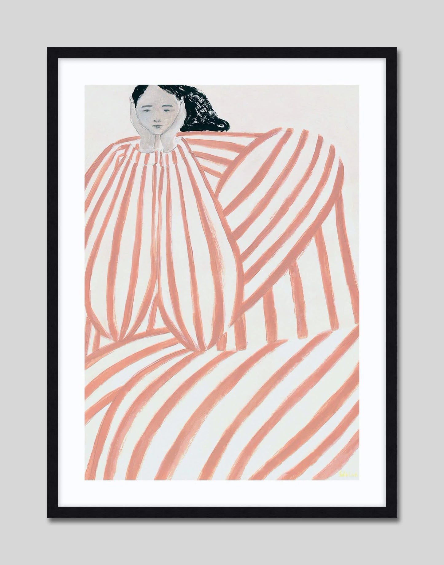 Sofia Lind Still Waiting 50 x 70cm