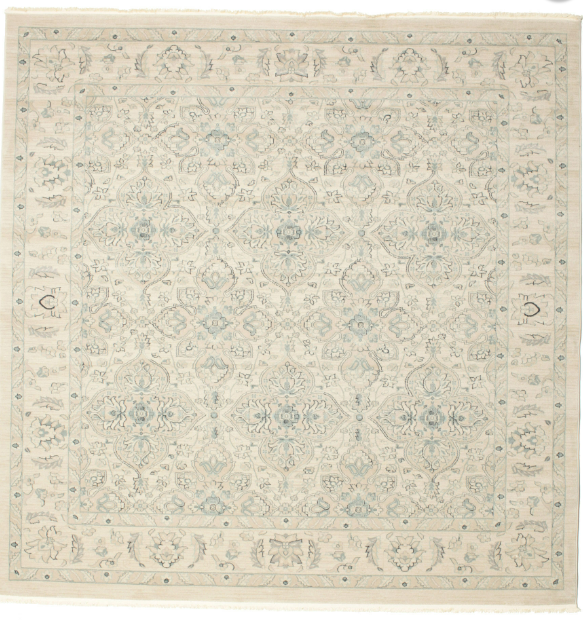 Ziegler Greenville Rug - Cream beige / Light blue 300x300