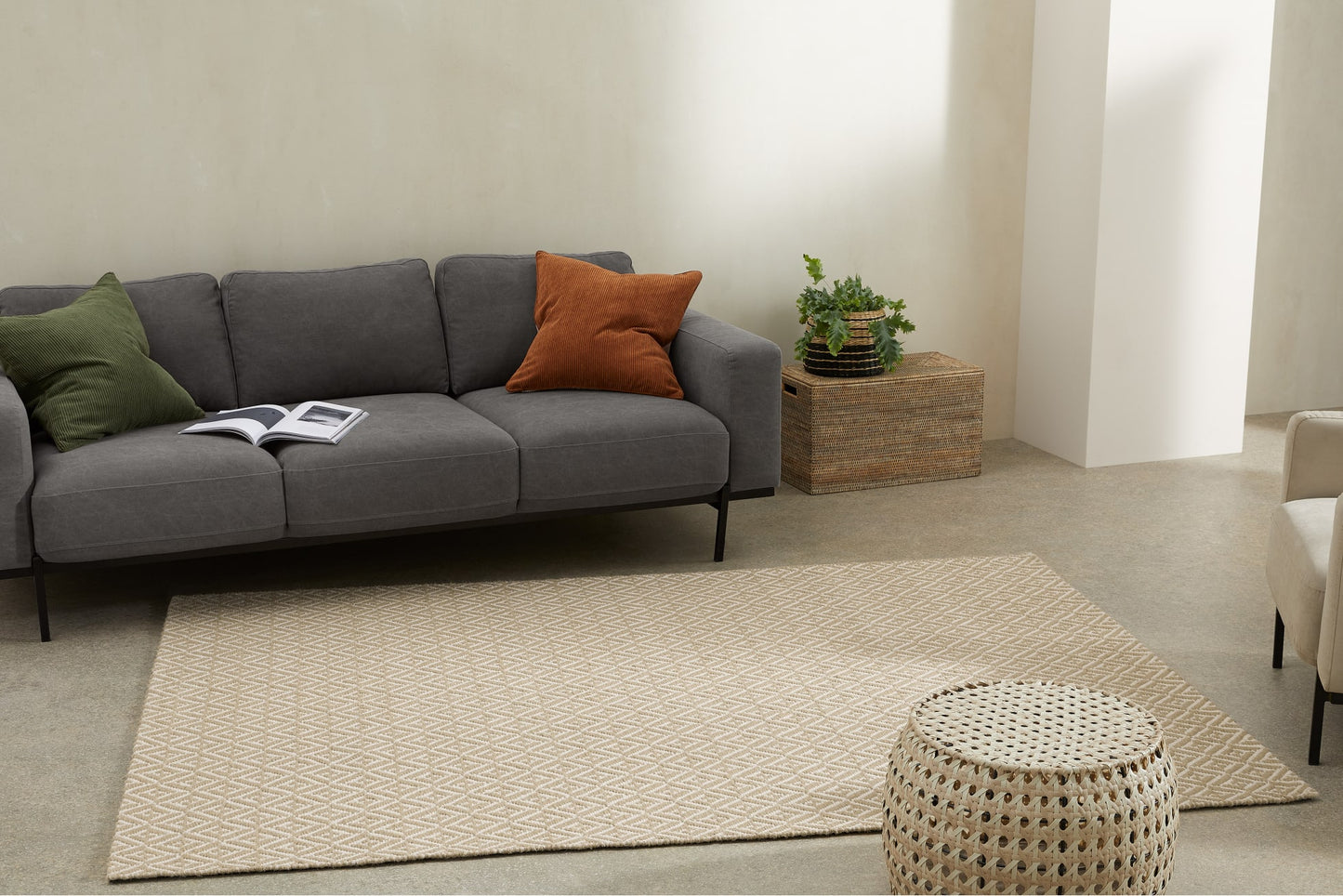 Mira Flatweave Rug, 230x160cm